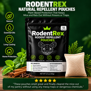 RodentRex Natural Repellent Pouches