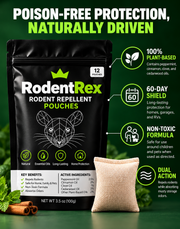 RodentRex Natural Repellent Pouches